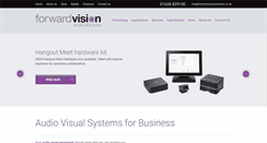 Desktop Screenshot of forwardvisionsolutions.co.uk