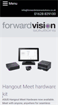 Mobile Screenshot of forwardvisionsolutions.co.uk