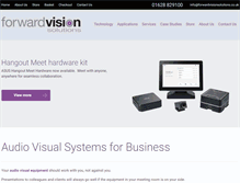 Tablet Screenshot of forwardvisionsolutions.co.uk